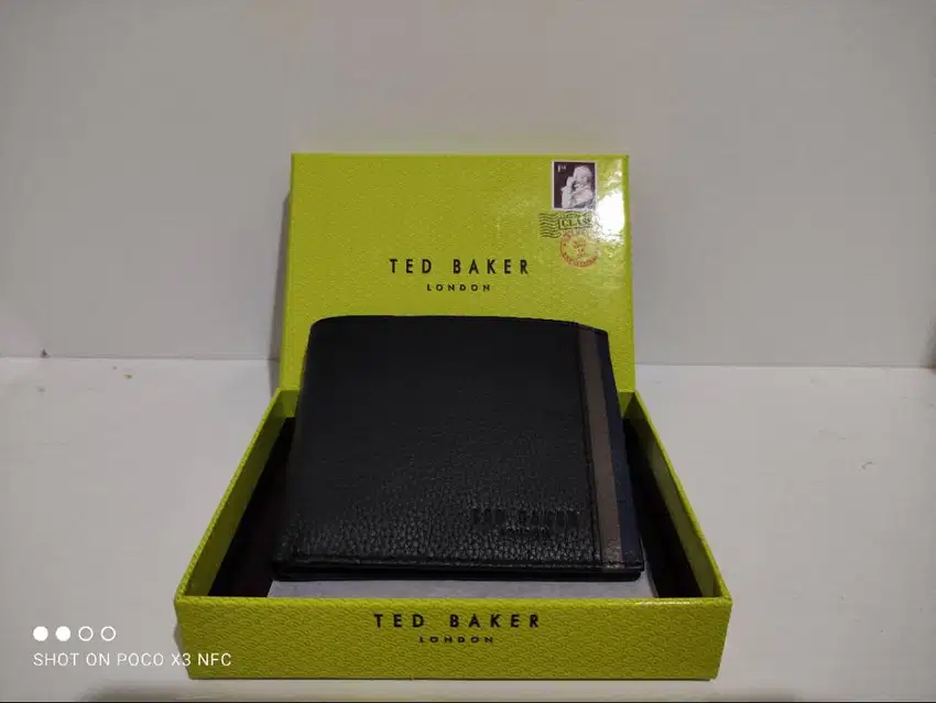 Leather / Dompet import Ted Baker London Original Black
