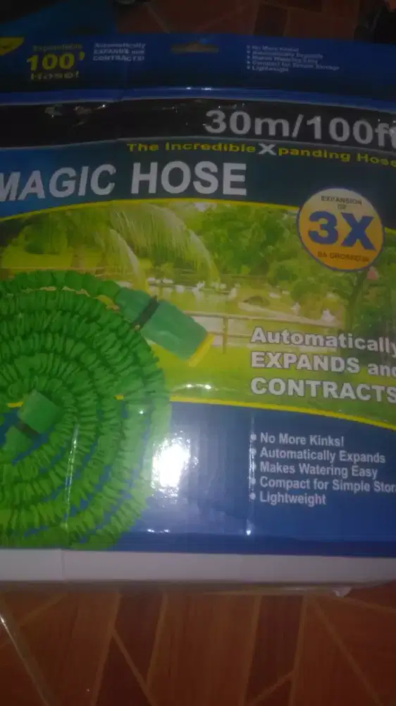 Selang magic house 30 meter 30 m 100 ft 100ft untuk taman kebun halamn