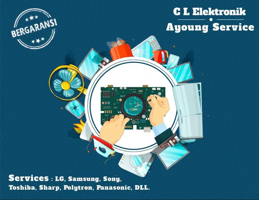 Service MESIN CUCI. led lcd. plasma. tv tabung. Kulkas bergaransi.