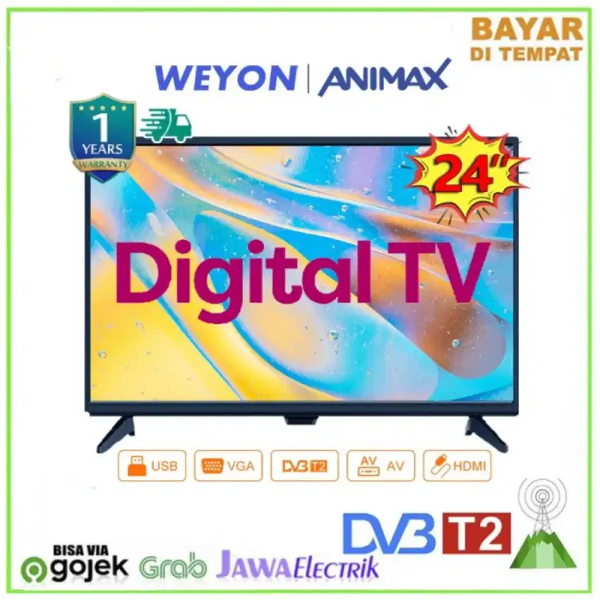 TV DIGITAL LED 24 INCH