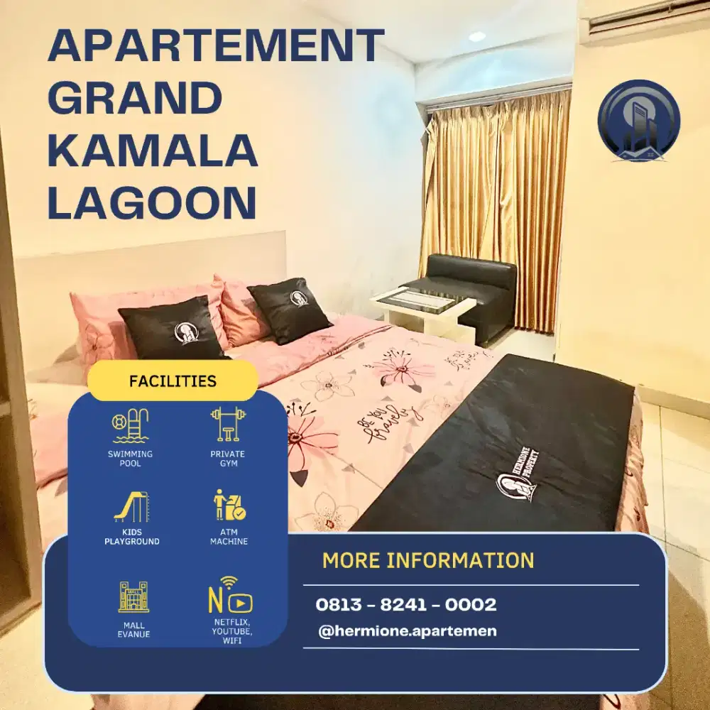 Staycation Apartemen grand kamala lagoon