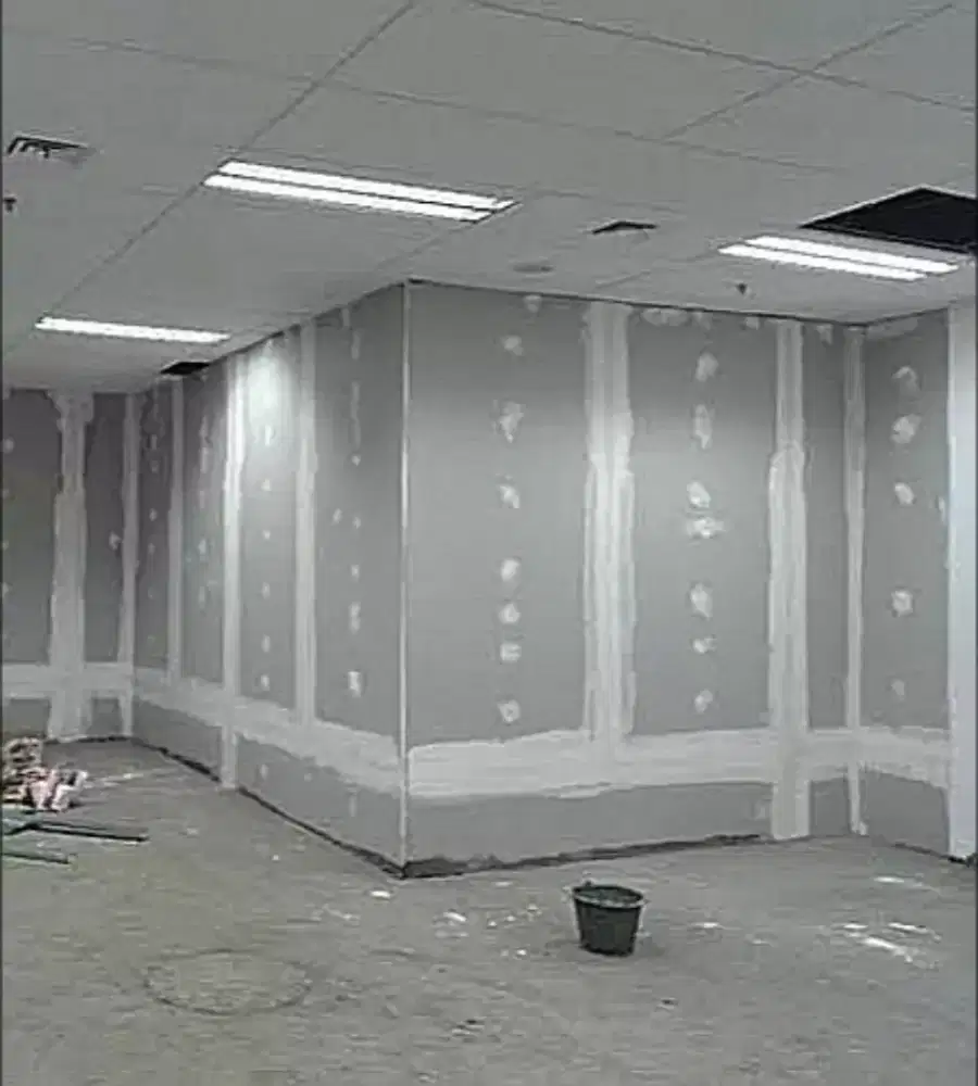 Partisi ruangan gipsum