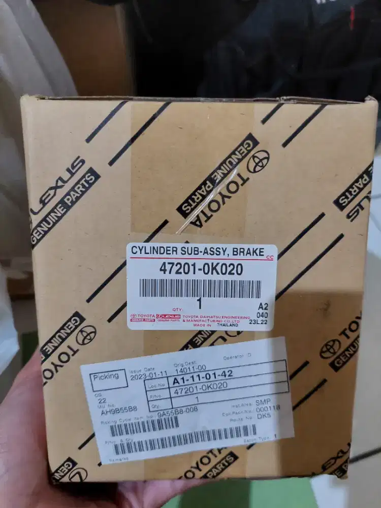 Master Rem Atas Innova, Fortuner & Hilux 2004-2016 Manual(47201-0K020)