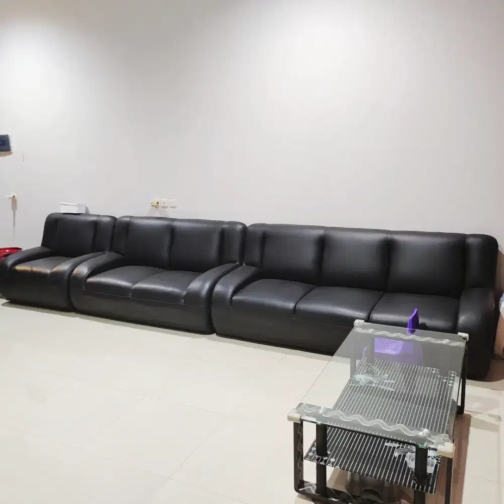 Set Sofa Morres Kulit 3-2-1 seat
