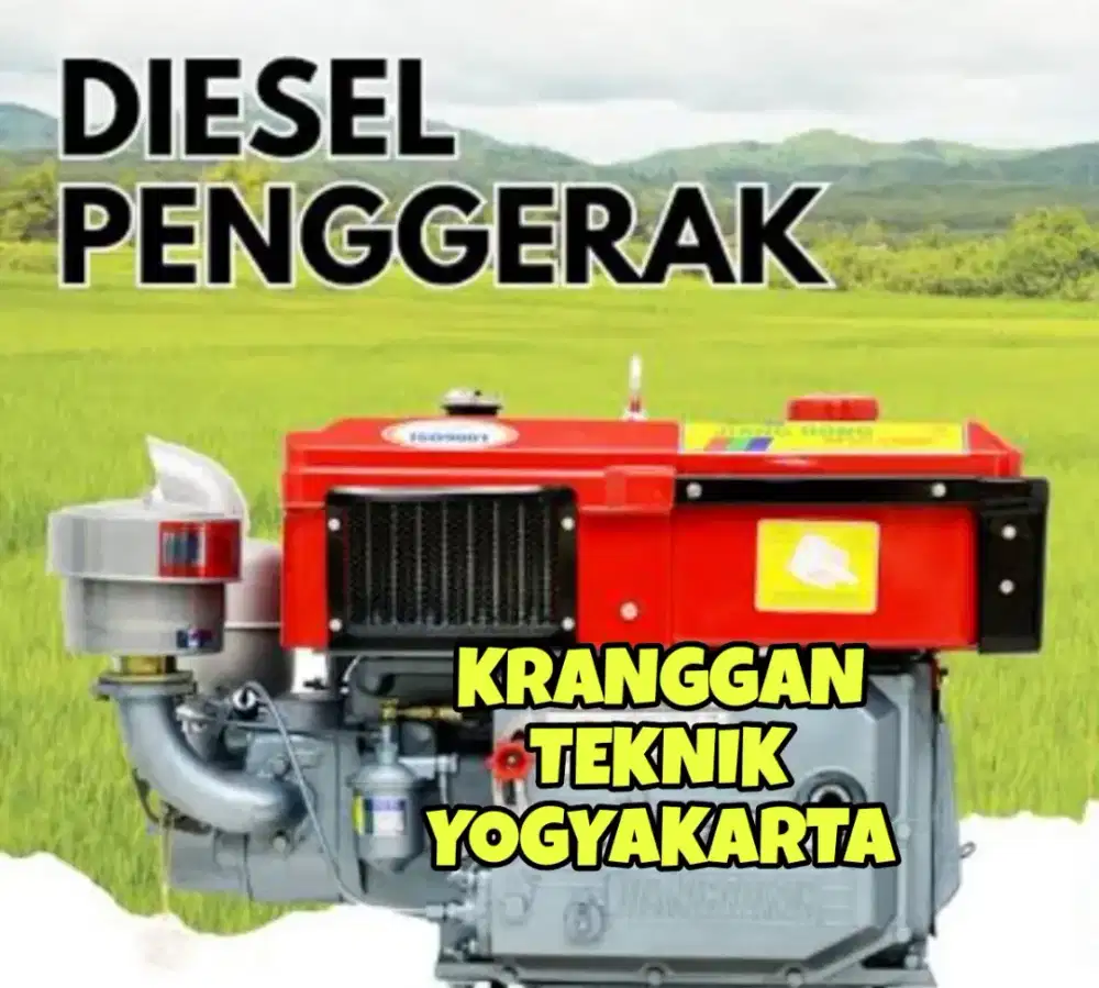 (KRANGGAN TEKNIK)disel penggerak 16 hp diesel 16 pk bahan bakar solar