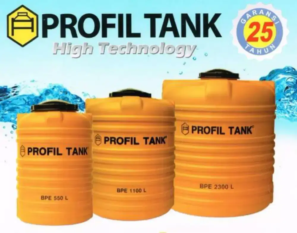 Tangki air tandon BPE Profi Tank 1x Beli untuk Selamanya
