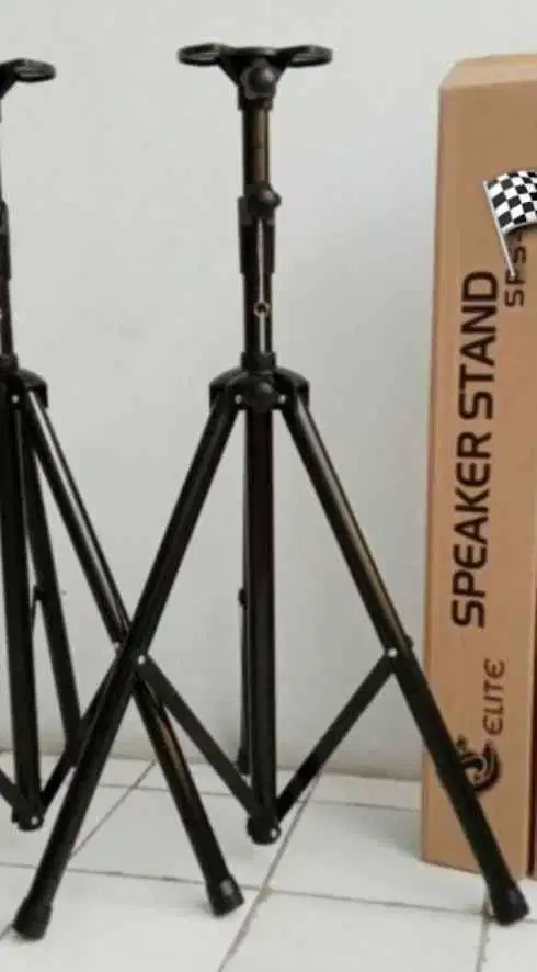 Stand Speaker Tripod Elite Sampai 15 inc