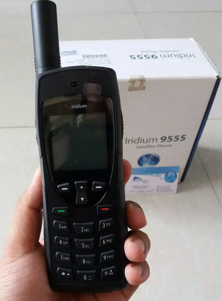 Telepon satelit Iridium 9555 Jaringan Seluruh Dunia