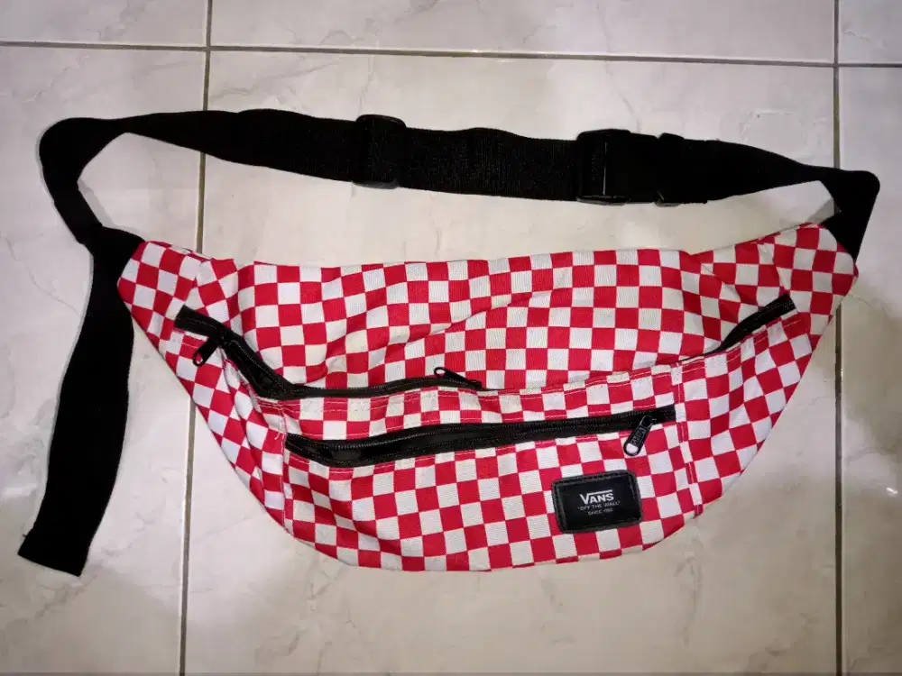 Waist bag clearance vans checkerboard original