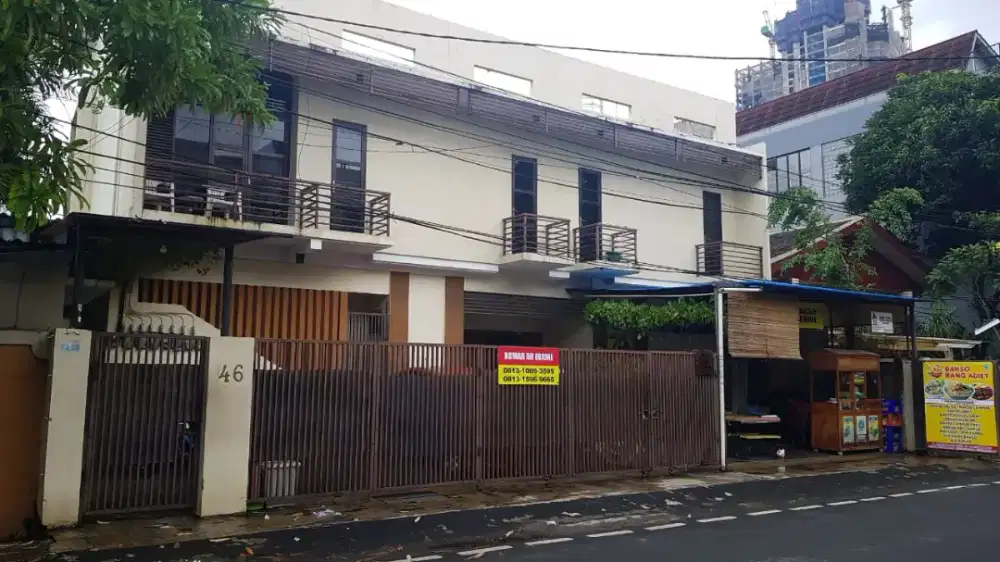 DIJUAL CEPAT RUMAH + KOS DI BENHIL JAKARTA PUSAT