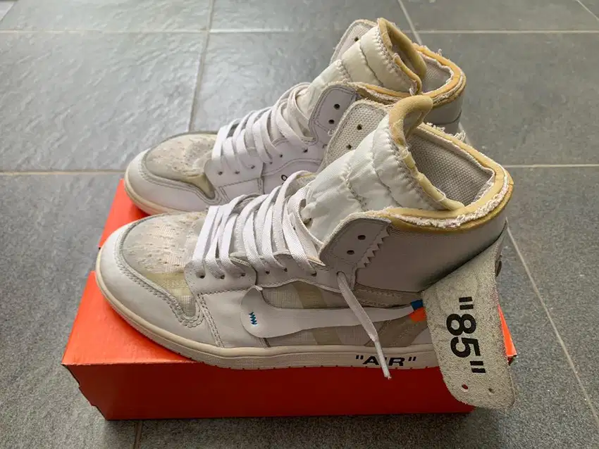 Nike Jordan 1 Retro High Off White - White second