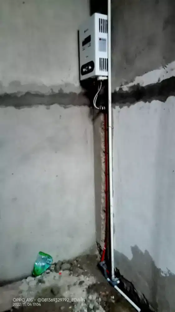 water heater (pemanas air kamar mandi)
