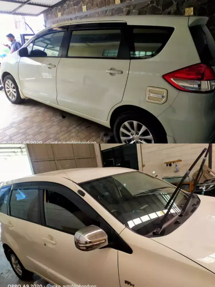 Kaca film hitam privasi adem bergaransi