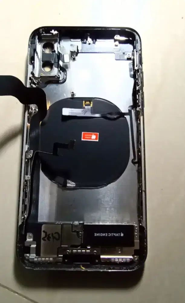 Housing iPhone X lengkap Buzer, Flexibel cas, flexibel on off copotan