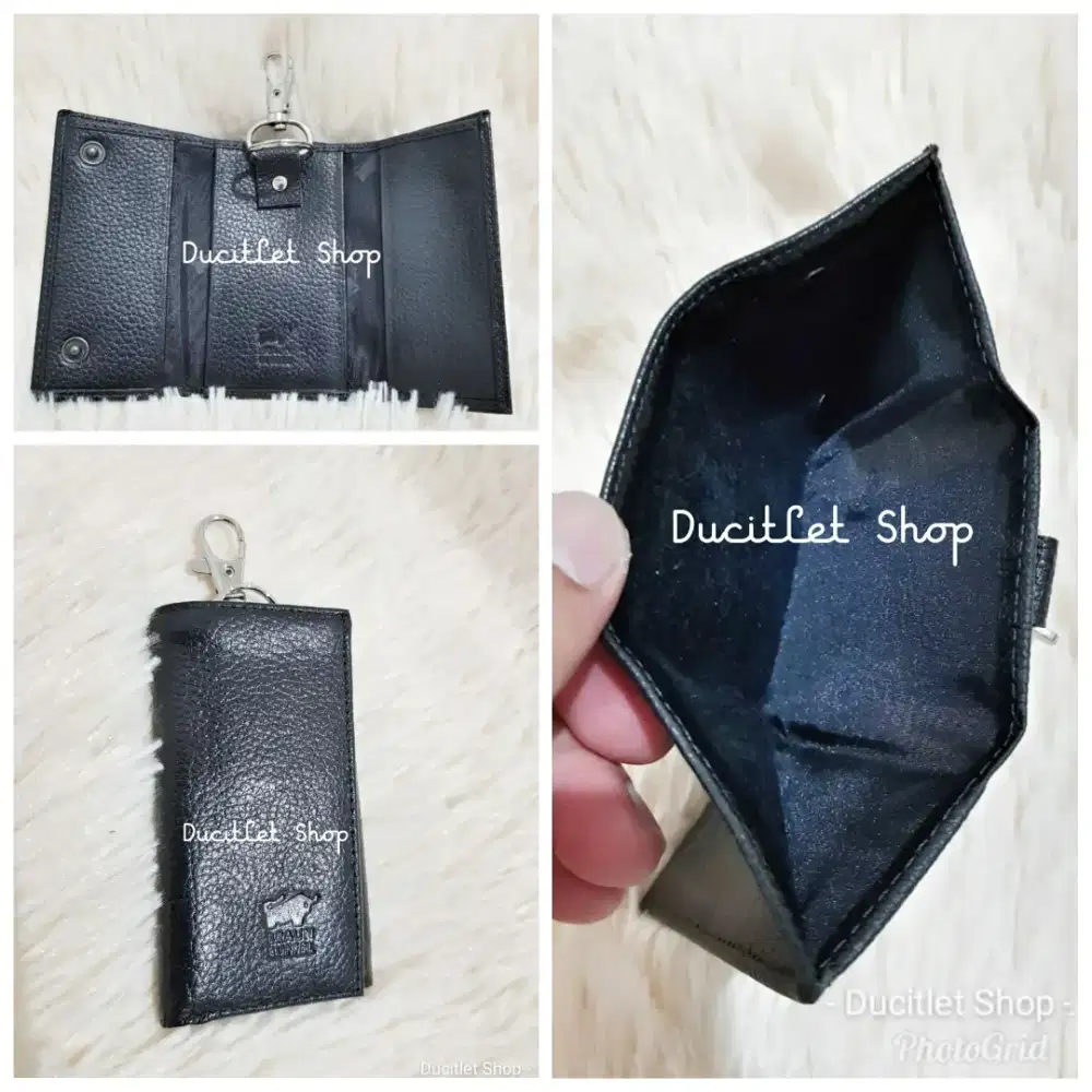 Gantungan Dompet Kulit STNK Kunci Motor Mobil-Wallet Leather Key Car
