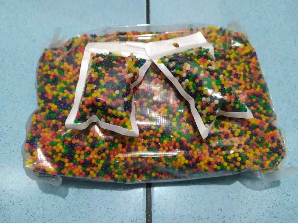 Orbeez Ball Waterbeads Hydrogel Crystal Waterbead 1 kg dengan BONUS