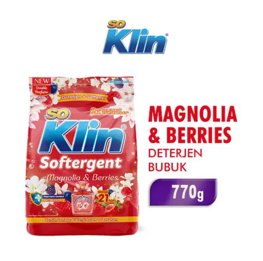 Soklin softergent magnolia 770g