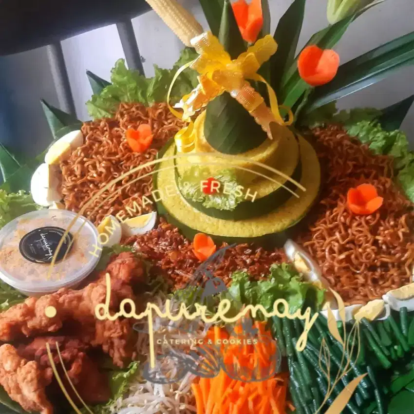 Tumpeng nasi kuning dll