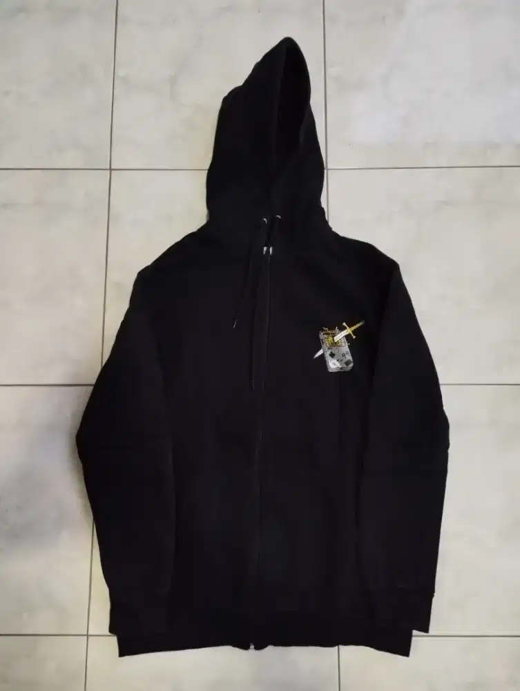 Jaket Sweater Queen Beer Black ORIGINAL size L