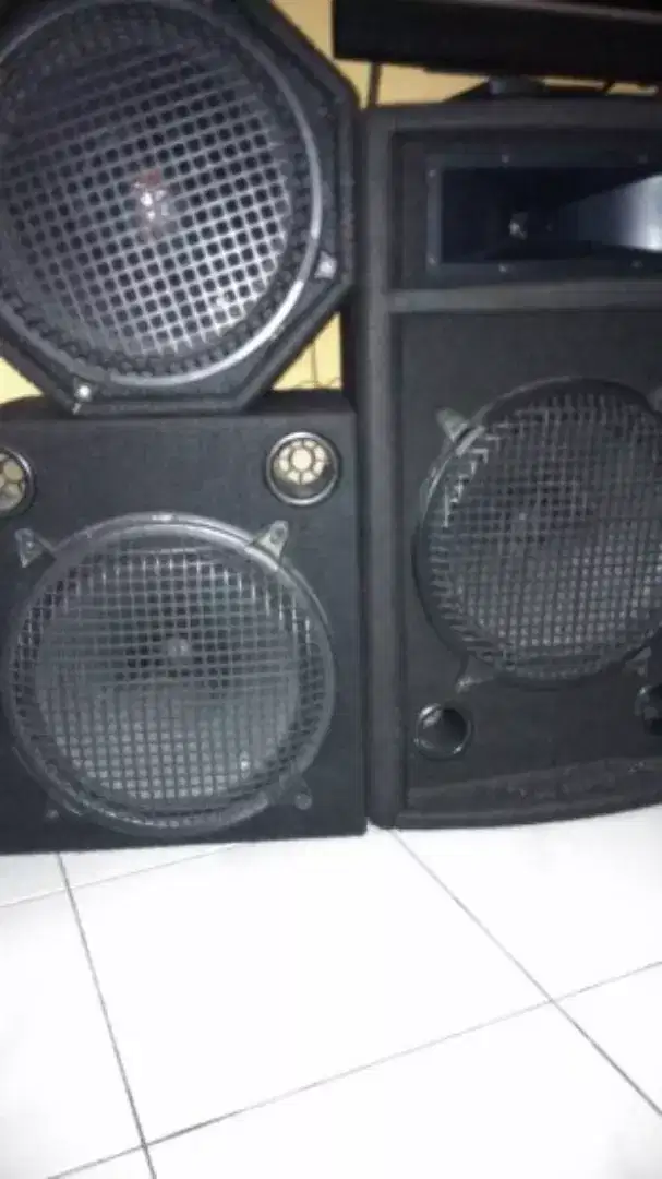 Dijual Speaker 6 pcs 12 inchi spec : full ring, wofer dan twiter