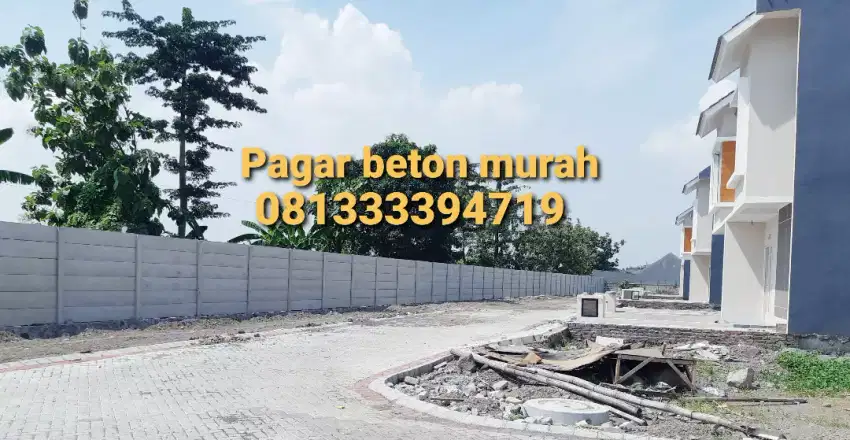 jual pagar beton / precast .Harga bersaing langsung pabrik