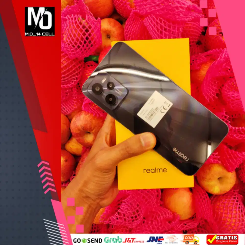 REALME C35 RAM 4GB/64GB SECOND LENGKAP MULUS NO MINUS ORIGINAL