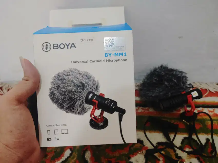 JUAL CEPAT MIC BOYA BY-MM1 LIKE NEW 99%