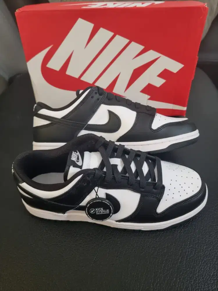 Nike Dunk Low Retro Panda Black White Men Original Authentic BNIB