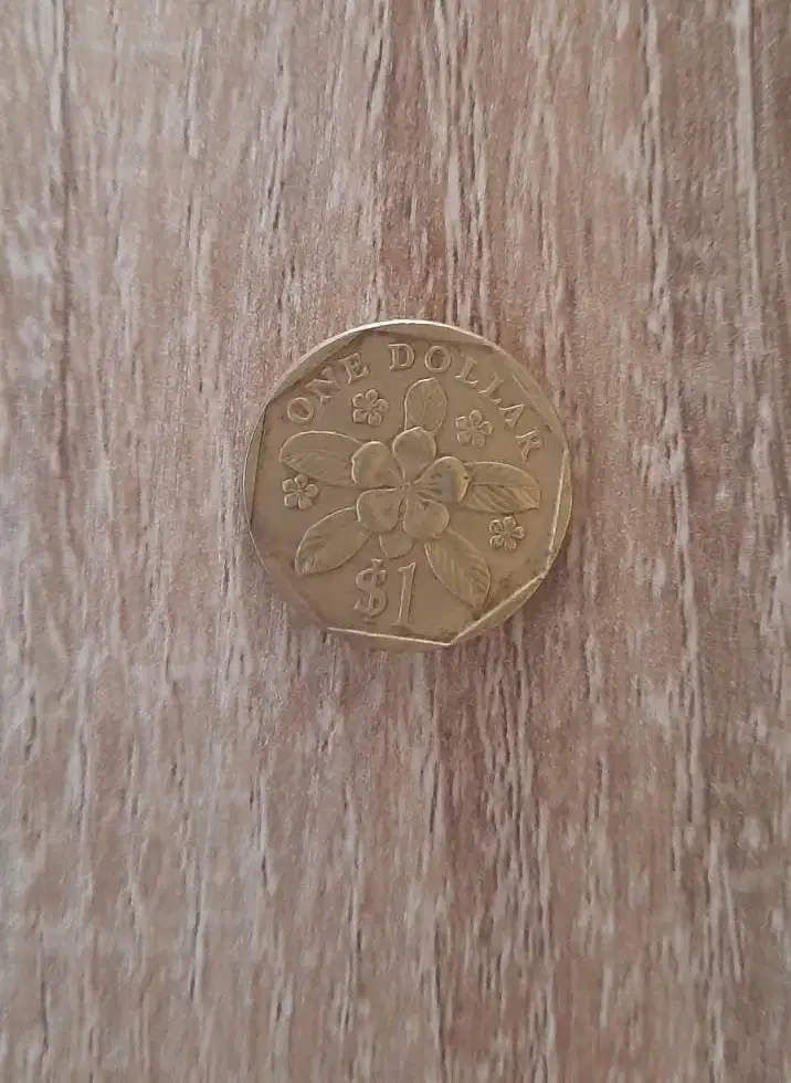 Koin Dollar Singapore 1 Dollar Singapore