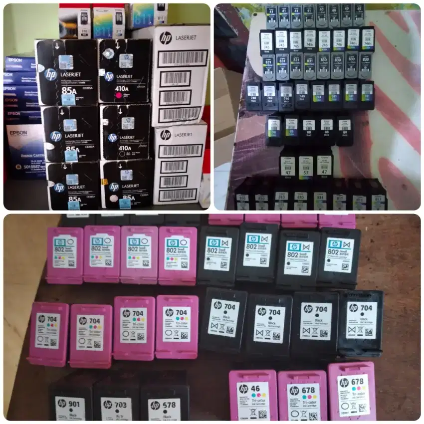 Harga Tinggi. Menerima Cartridge Baru / Bekas. Toner,Canon,Hp,Epson