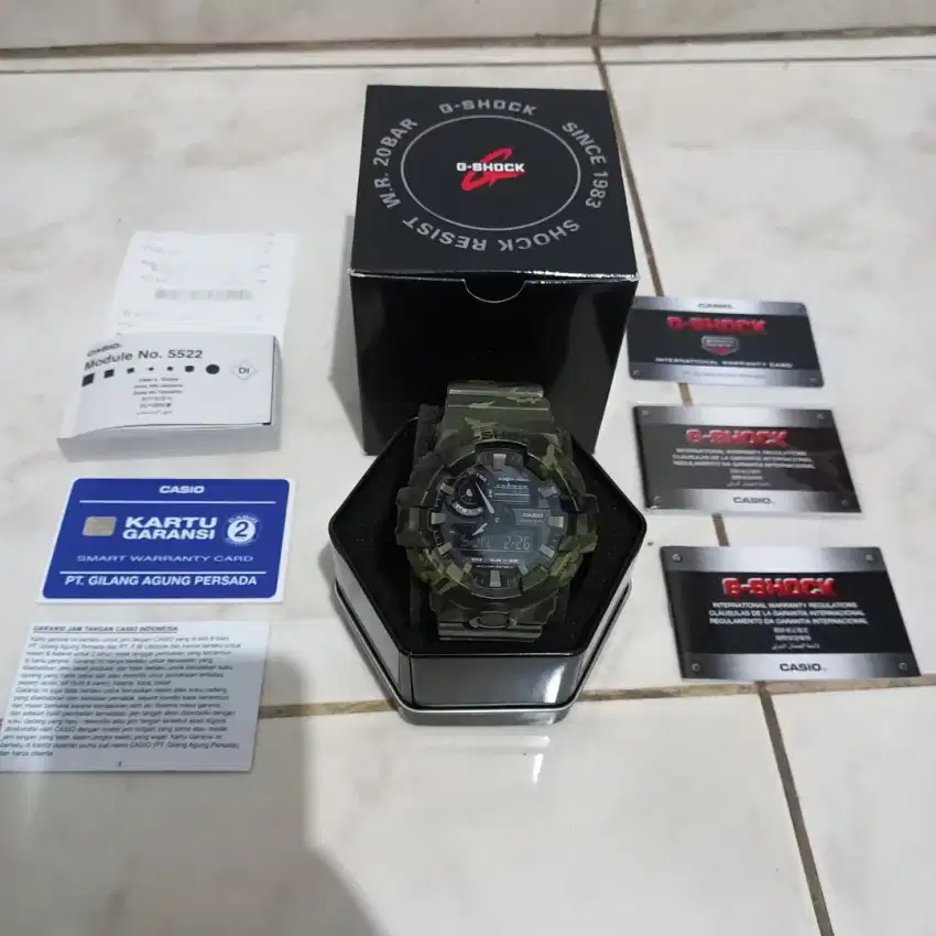 Casio G-Shock GA-700CM preloved