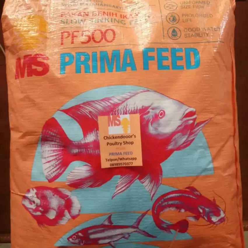 PF500 PF 500 pelet pellet ikan pakan benih bibit lele gurame nila 10kg