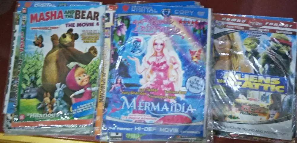 DVD Film Video kaset Bagus dan Banyak dan Obral murah