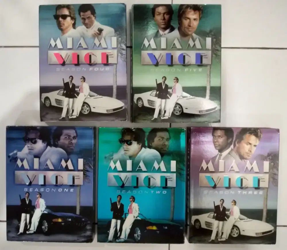 DVD Miami Vice season 1 - 5