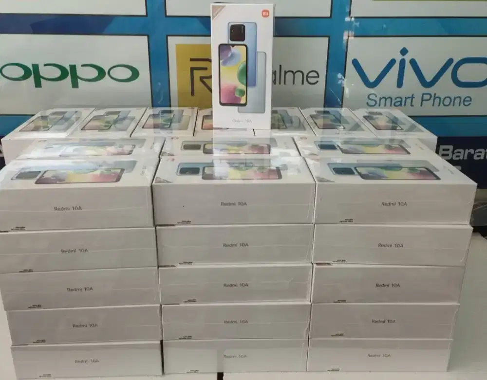 New Xiaomi Redmi 10A Ram 3/32 Garansi Resmi 1 Tahun
