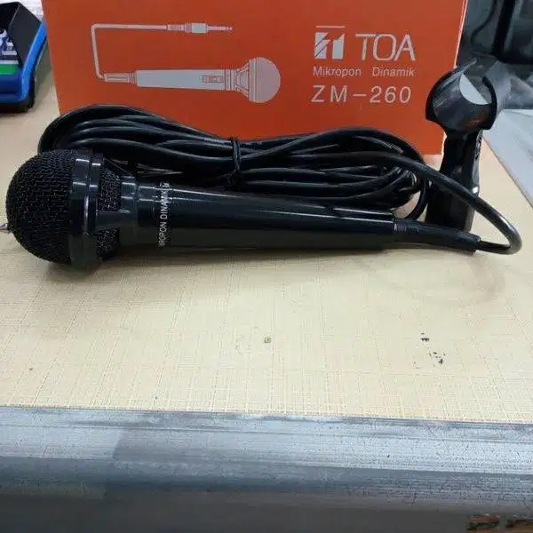 Mic Toa Microphone Mikrofon ZM-260