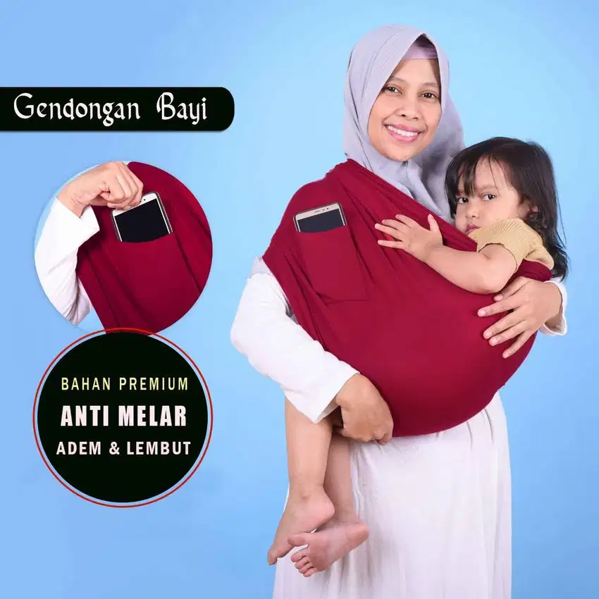 GENDONG ANAK KAOS/ GEOS KAOS GENDONGAN BAYI MURAH MELAR