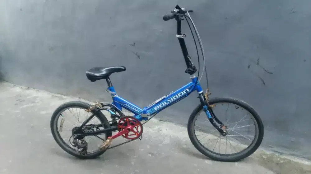 Sepeda Lipat 7 Speed Polygon 20 Inch