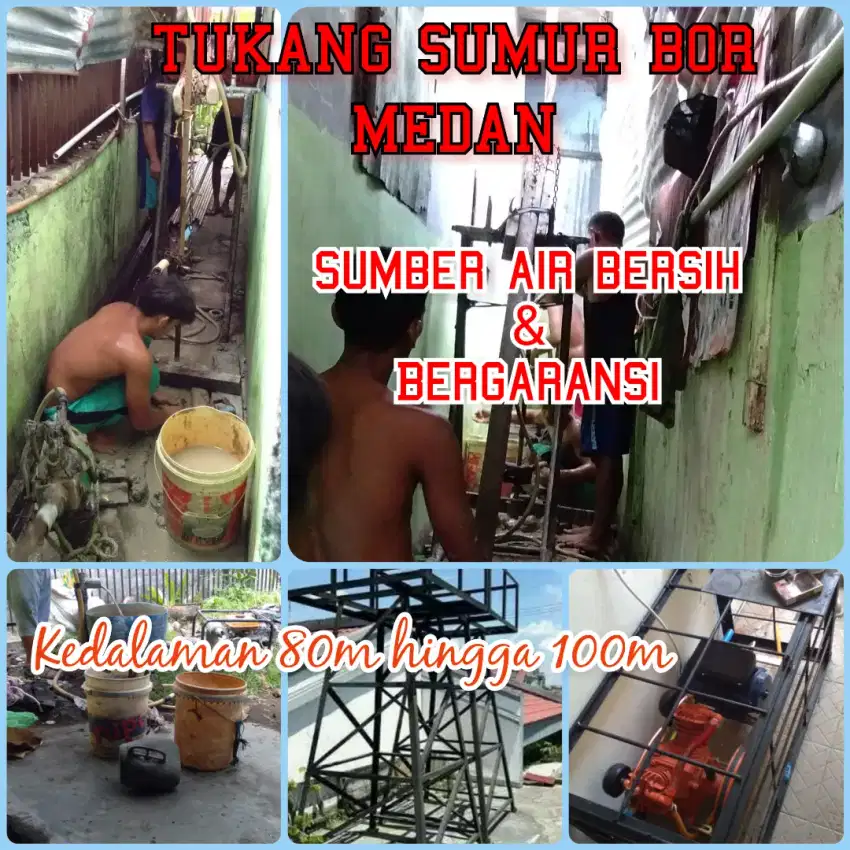 Jasa sumur bor air bersih