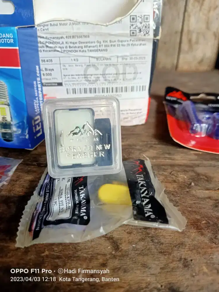 Tombol saklar stater dan tombol saklar Klakson supra Fit new