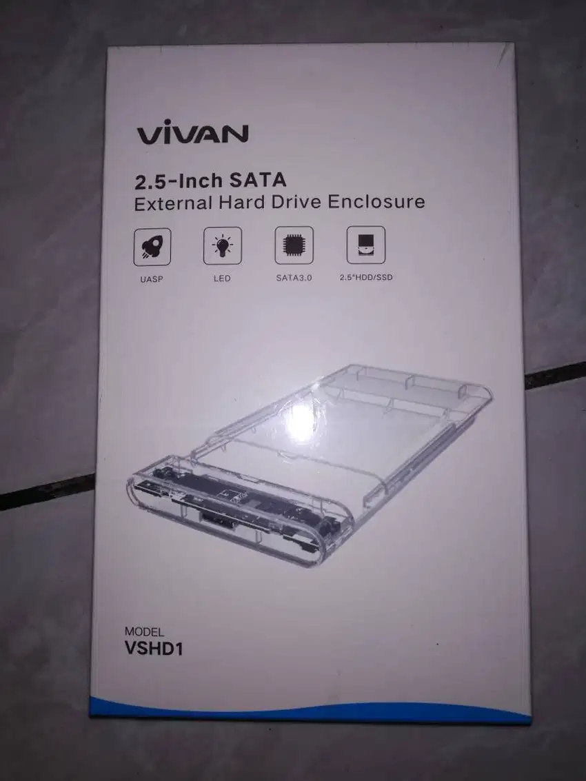 Enclosure HDD 2,5 inch merk Vivan USB 3.0