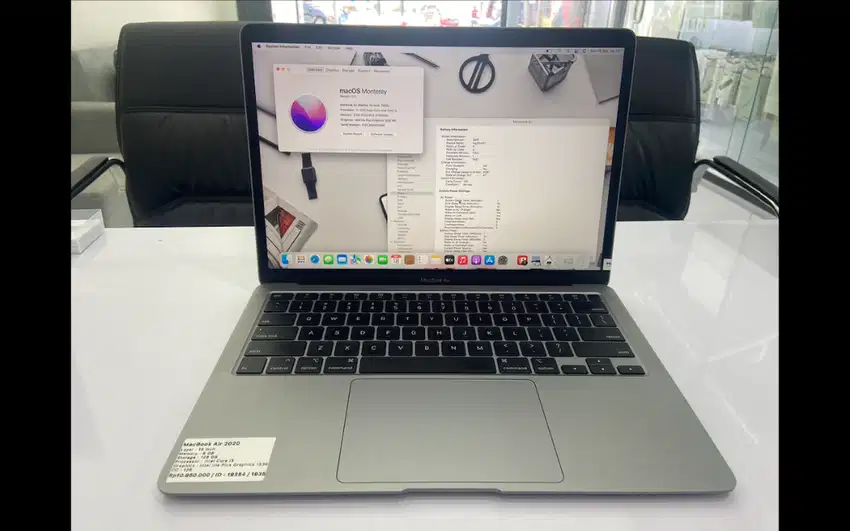 MACBOOK AIR 2020 RAM 8/128 GB