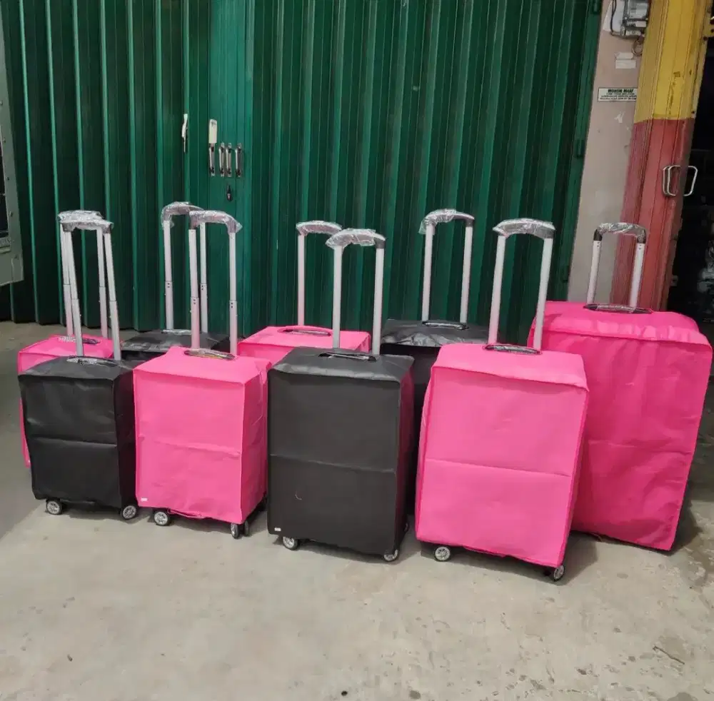 Ready BJM! Sarung koper / pelindung koper polos bahan spunbond