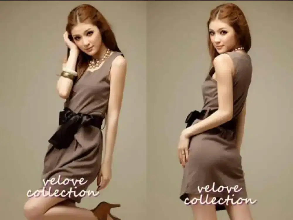 Dress Veloza +belt