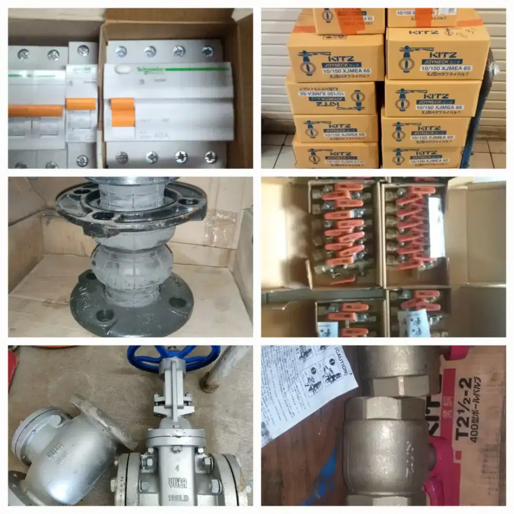 Jual beli sisa proyek valve kran toto ebara kabel