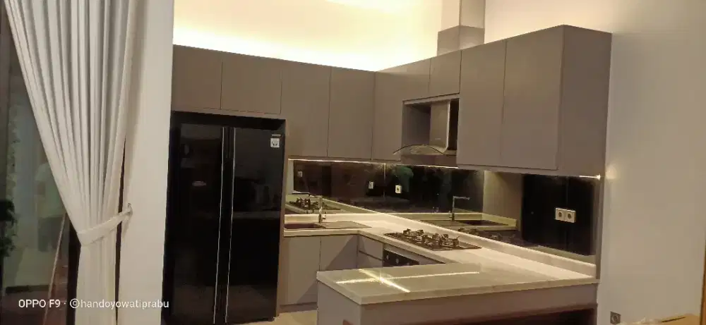 Menerima pesanan mebel kitchen set costume langsung tukang