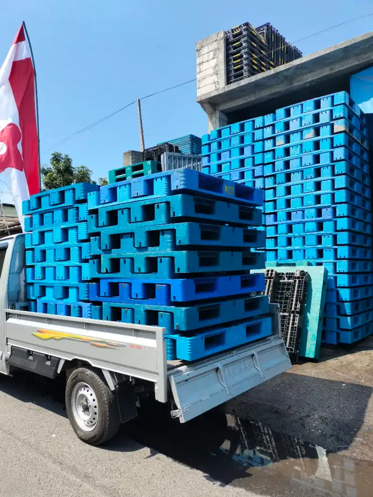 Pallet plastik segala ukuran ready