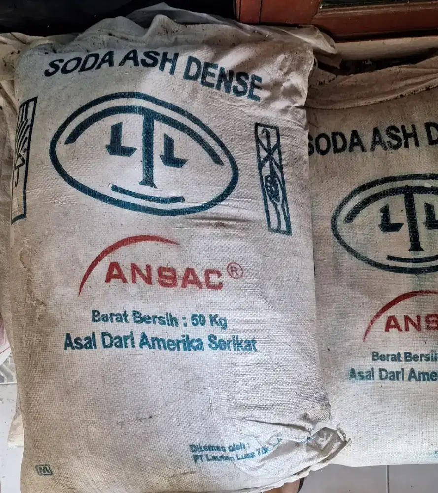 CUCI GUDANG. SODA ASH import.
