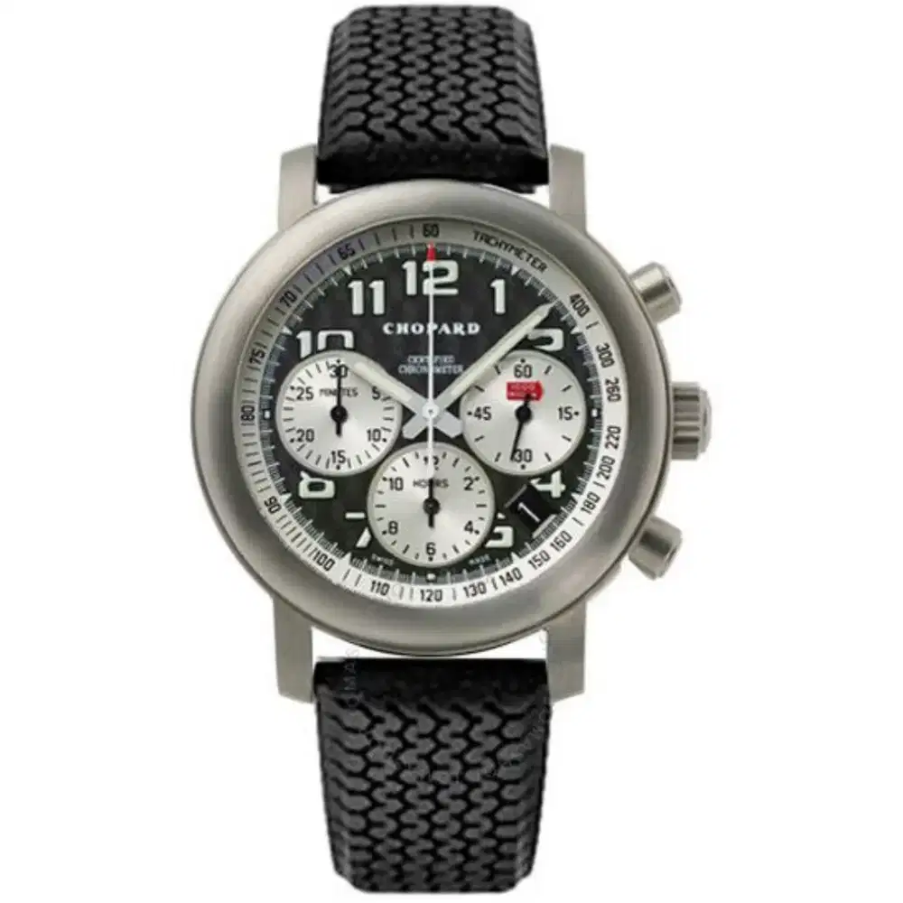 Chopard Mille Miglia Black Dial Chronograph Titanium 39 mm