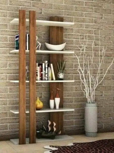 Minimalist bookshelf